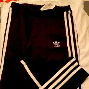 Adidas Originals 3 STRIPES Leggings Black White